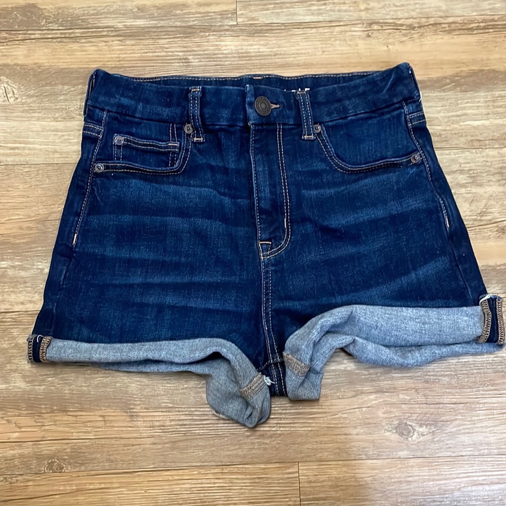 American eagle curvy hi-rise shortie